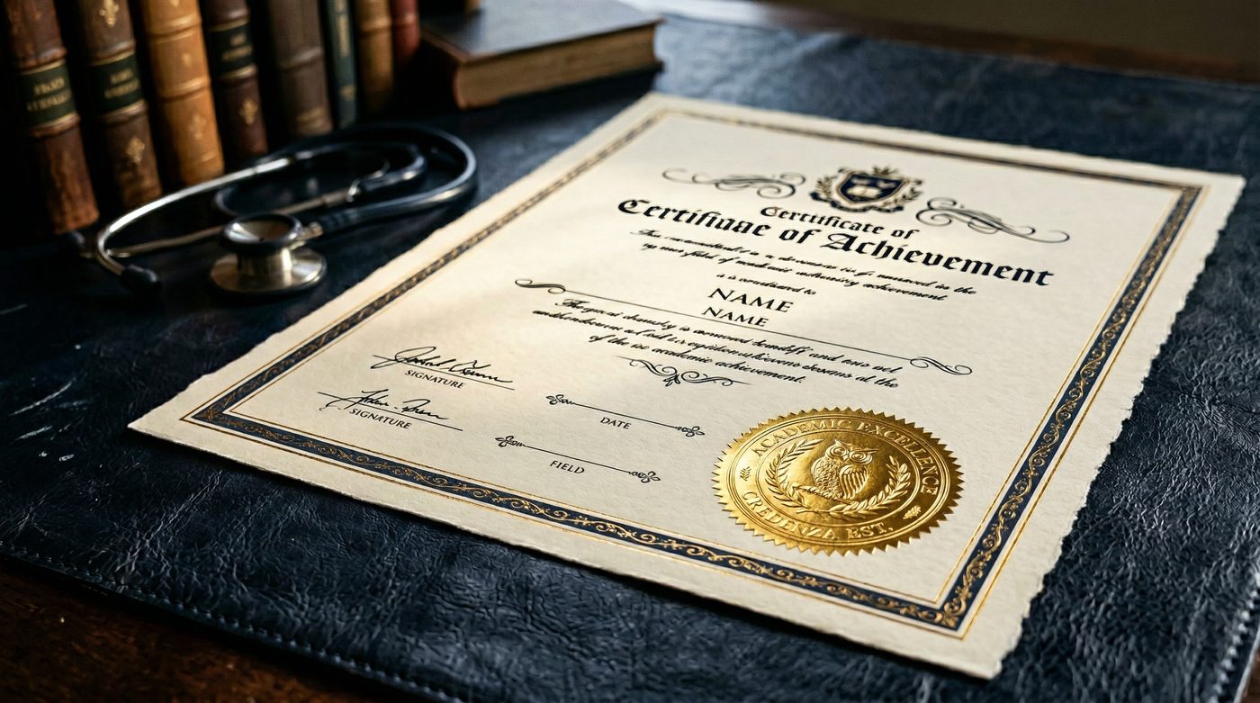 PLP certification credential